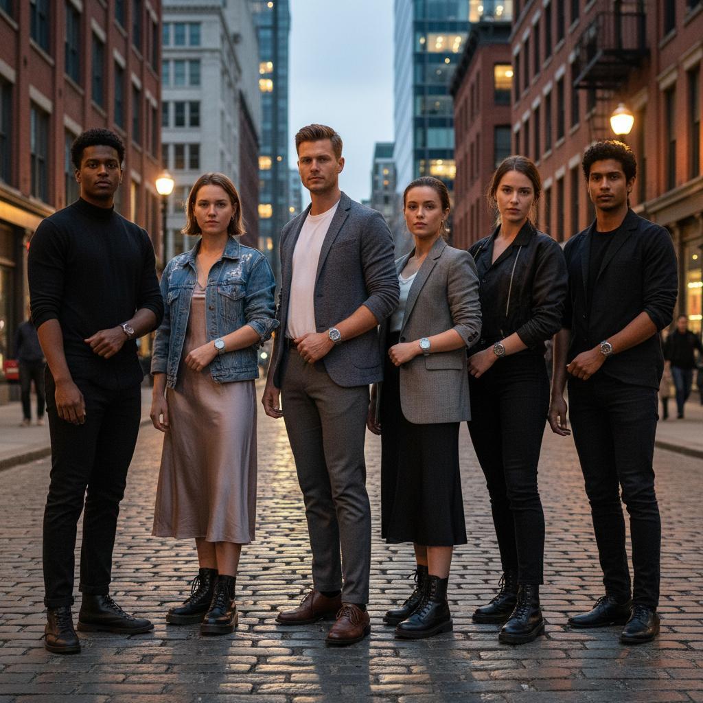 Urbane unge med Casio-ure