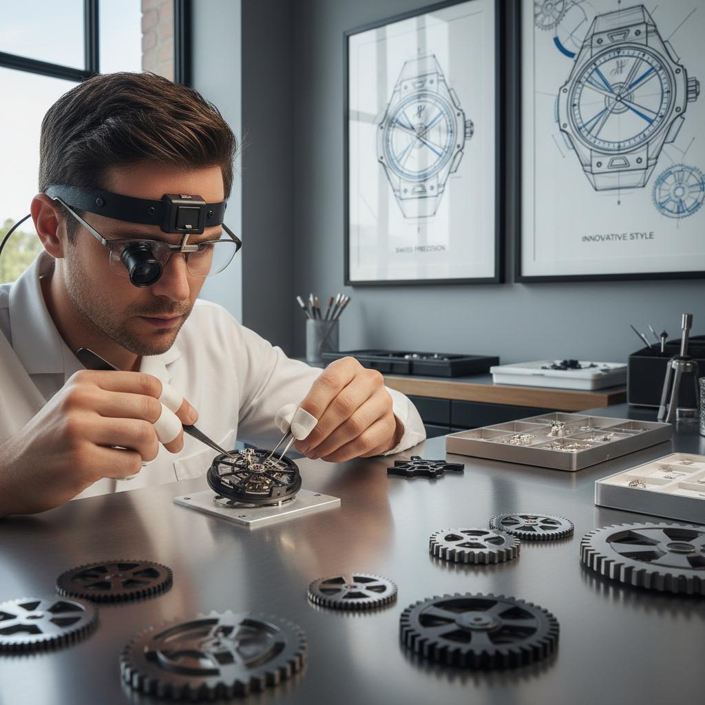 Urmagermester samler Hublot urværk